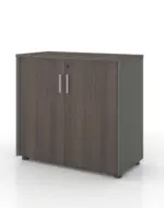 Universal 2-Level Cabinet (Meteor Grey Body) Filing Cabinet