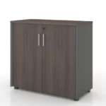 Universal 2-Level Cabinet (Meteor Grey Body) Filing Cabinet