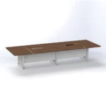 Linea Due Conference Table W2400 x D1200 x H750mm Meeting & Conference - Image 5
