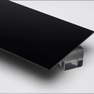 Durable Black Acrylic Sheet for Construction & Signage