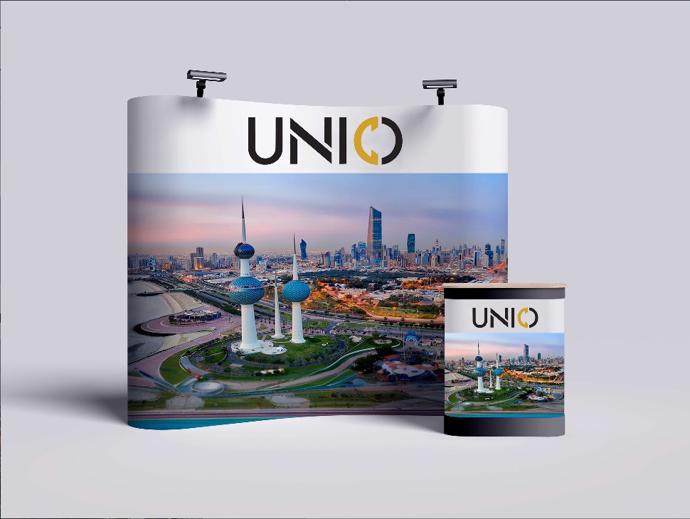 Eye-catching Pop Up Stand Curve for marketing Eye-catching Pop Up Stand Curve for marketing