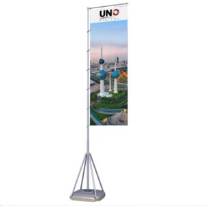 Giant flag pole 5 Mtr for promotional events