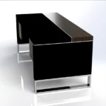 Linea Uno Straight Desk with Hanging Pedestal W1800 x D800 x H750mm Executive Desks - Image 5