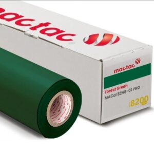 Mactac Forest Green Vinyl for Retail & Promotions