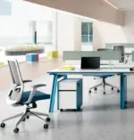 Magic Face to Face Workstation (Cluster) W1400 x D700 x H750mm Workstations - Image 3