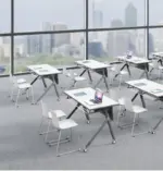 Merry Foldable Table – Versatile W1400 x D600 x H750mm for Training & Meetings - Image 11