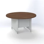 Linea Due Round Meeting Table Meeting & Conference D1200 x H750mm - Image 5