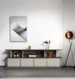 Amo Credenza W2400 x D400 x H750mm Mocha Teakwood Cabinet