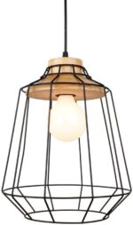 CENSEE Modern Nordic Wrought Iron Hanging Cage Lamp