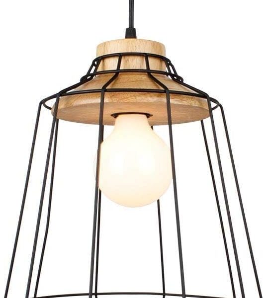 CENSEE Modern Nordic Wrought Iron Hanging Cage Lamp