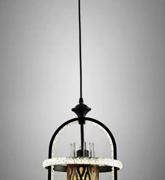 Chandelier Iron and glass hanging Lights Home Decoration Modern Pendant Lamp