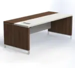 Linea Due Straight Desk (Premium) W1400 x D800 x H750mm Executive Desks - Image 6