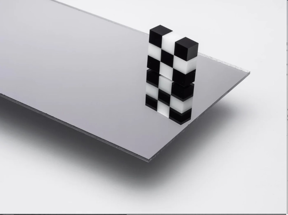 Silver Mirror Acrylic Sheet for trade show displays Silver Mirror Acrylic Sheet for trade show displays
