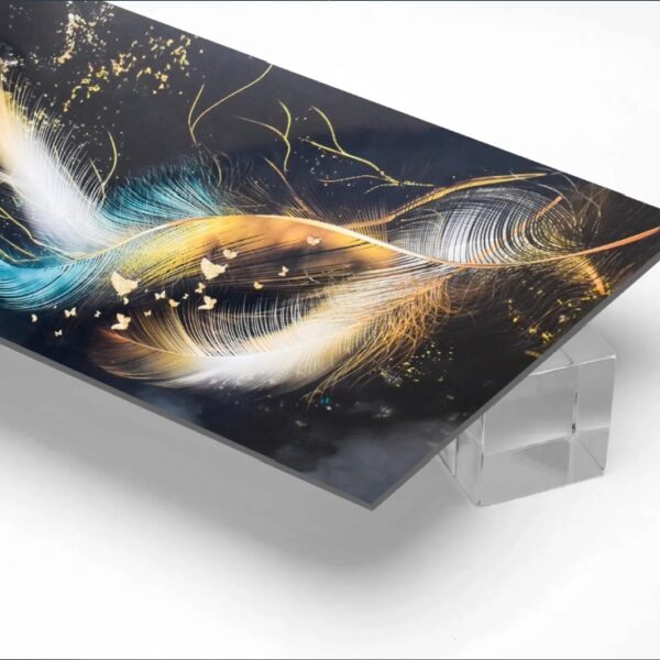 High-gloss printed decorative marble sheet