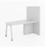 Noqi Media Table W1640 x D1200 x H750/1600mm Meeting & Conference Mixed Used Tables - Image 3