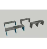 ThinkTank Collaborative Bar Table W2400 x D600 x H1018mm Meeting & Conference Mixed Used Tables - Image 9