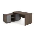 Feigelali Executive Desk with Credenza Return W1600 x D1600 x H750mm Executive Desks