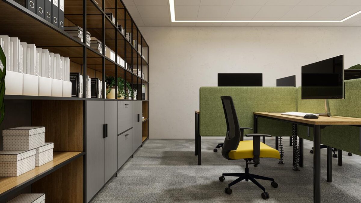 Agile Straight Desk W1600 x D750 x H750mm Workstations - Image 3