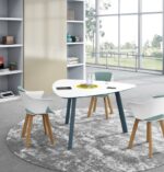 Magic Small Meeting Table W1336 x D1400 x H750mm Meeting & Conference Mixed Used Tables Workstations - Image 6