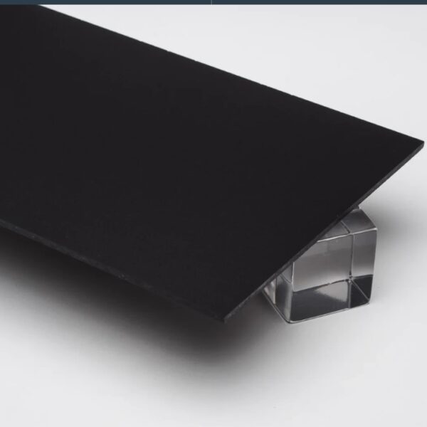 High-Quality Black Matt Acrylic for Industrial Use