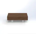 Ethan Coffee Table W1050 x D700 x H360 mm Clearance Coffee Tables Modular Sofa - Image 4