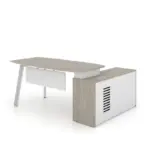 Nora Manager Desk with Credenza W1600 x D1300 x H750mm Executive Desks Workstations - Image 6