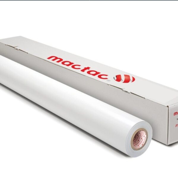 Versatile mactac vinyl glossy film for advertising
