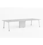 Noqi "A" Meeting Table (5 Sizes) W2400 x D1200 x H750mm Meeting & Conference Mixed Used Tables - Image 6