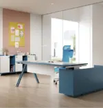 Magic Executive Desk With Credenza W2000 x D1750 x H750mm Executive Desks Workstations - Image 6