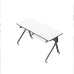 Compact Foldable Table for Mixed-Use Spaces