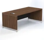 Linea Due Straight Desk W1600 x D800 x H750mm Executive Desks - Image 4