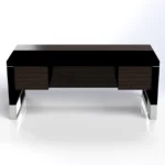 Linea Uno Straight Desk with Hanging Pedestal W1800 x D800 x H750mm Executive Desks - Image 8