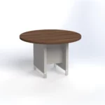 Linea Due Round Meeting Table Meeting & Conference D1200 x H750mm - Image 8