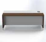 Linea Due Straight Desk (Premium) W1400 x D800 x H750mm Executive Desks - Image 8