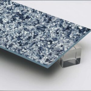 Elegant dark grey marble pattern acrylic sheet for signage & displays