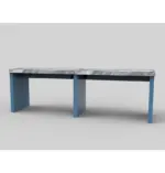 ThinkTank Collaborative Bar Table W2400 x D600 x H1018mm Meeting & Conference Mixed Used Tables - Image 3