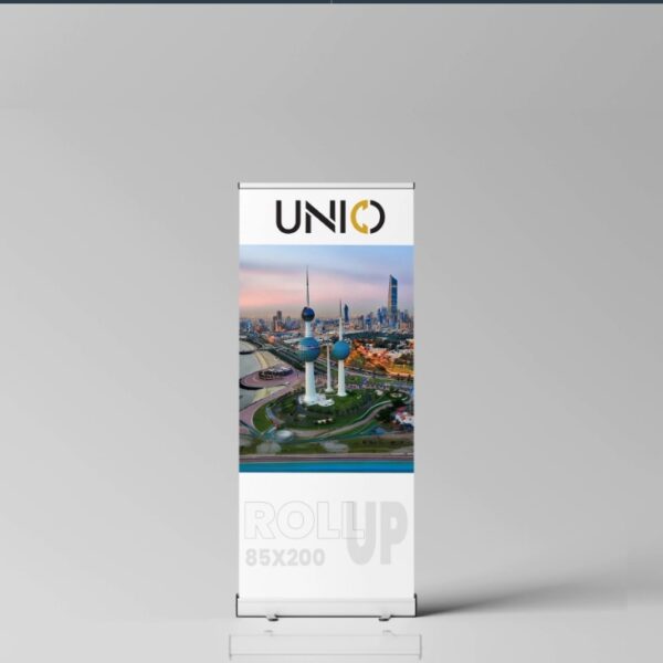 Trade show-ready Roll Up Stand 85 x 200 CM