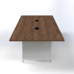 Linea Due Conference Table W2400 x D1200 x H750mm Meeting & Conference - Image 9