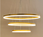 CHANDELIER Vien 3 Lights Metal LED Pendant Lamp 3000K