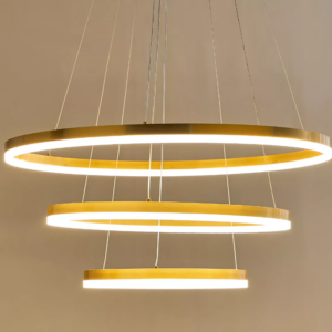 CHANDELIER Vien 3 Lights Metal LED Pendant Lamp 3000K