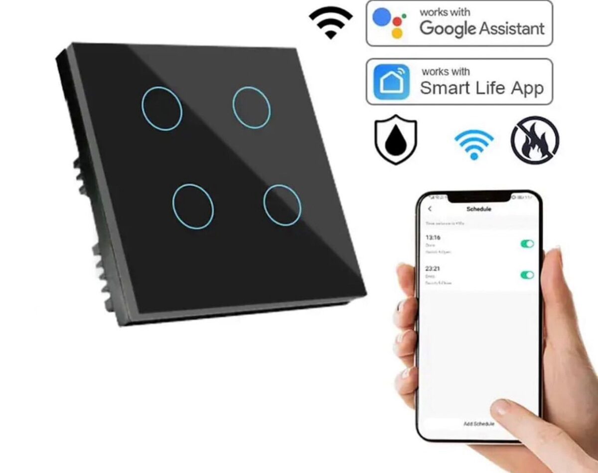 Smart light switch - 4 gang - Image 2