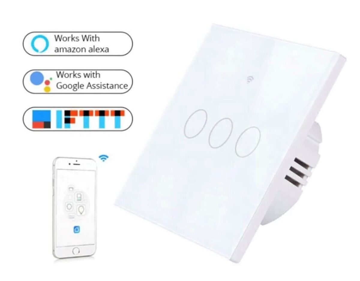 Smart light switch - 3 gang - Image 5