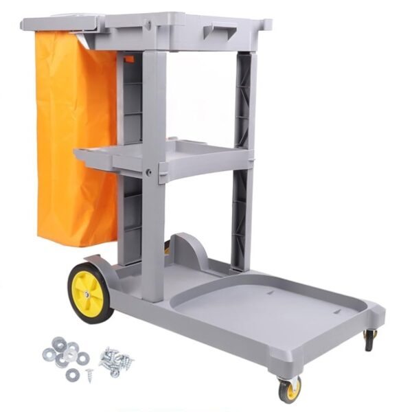 Janitorial Trolley with Cover