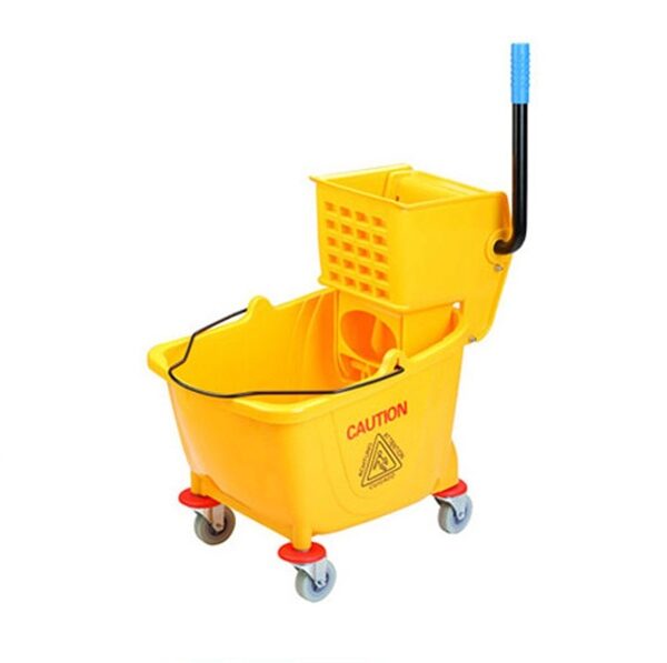 Single Bucket Plastic Trolley