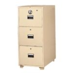 3 Drawers Fire Resistant Filing Cabinet