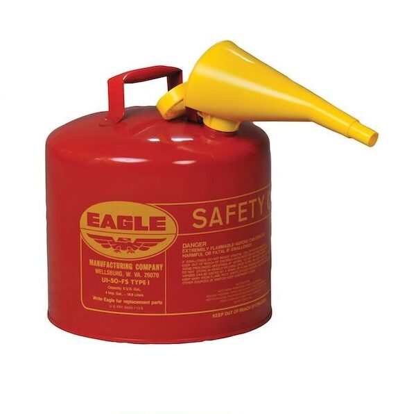 Eagle Steel Safety Can for Flammables