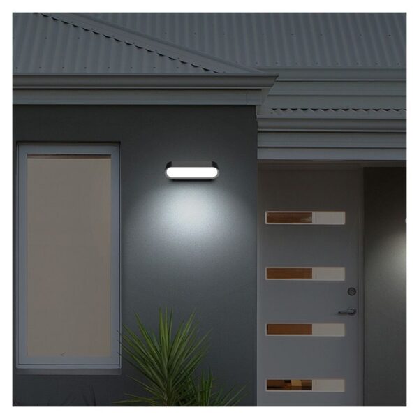 OUTDOOR Wall Lamp 13W/74 3000K - Dark Gray