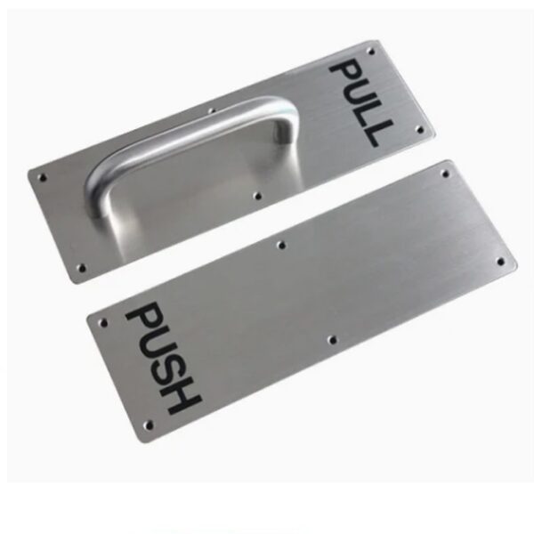 Union Stainless Steel Pull & Push Plate