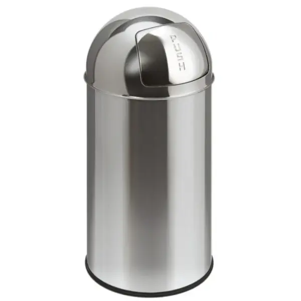 Push bin Stainless steel - 35L