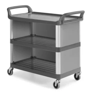 3 SHELVES TROLLEY ( GREY )